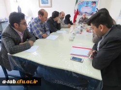 برگزاری جلسه ی شورای اداری ـ مالی مدیریت امور پردیس های استان اردبیل 2