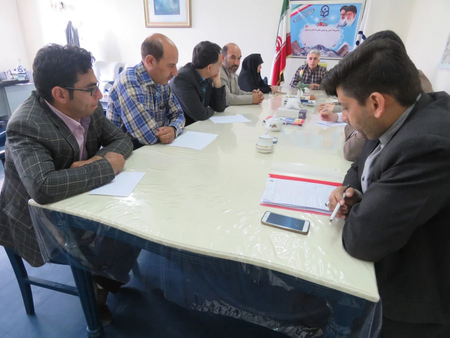 برگزاری جلسه ی شورای اداری ـ مالی مدیریت امور پردیس های استان اردبیل 2