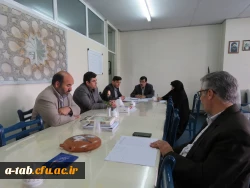 برگزاری جلسه شورای دانشجویی در باره بیست وسومین المپیاد ورزشی دانشجو معلمان دانشگاه فرهنگیان در پردیس علامه طباطبایی 3