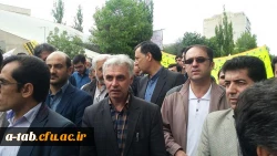 حضور کارکنان، اساتید و دانشجو معلّمان دانشگاه فرهنگیان استان اردبیل در راهپیمایی روز قدس 5