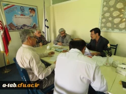 برگزاری جلسه اعضای کارگروه  شورای نقل وانتقال در پردیس علامه طباطبایی اردبیل 3