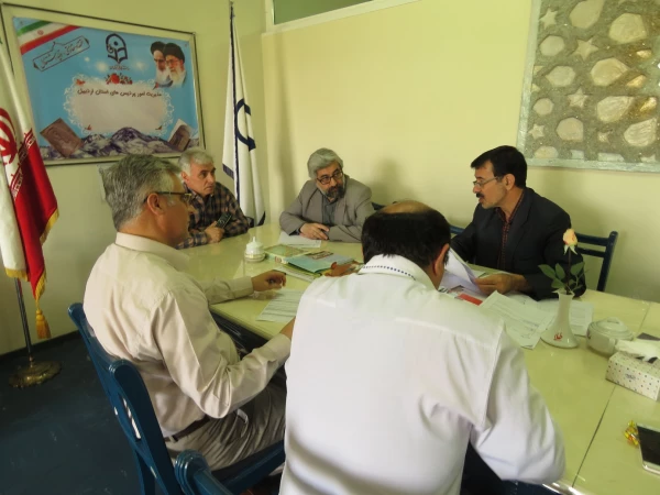 برگزاری جلسه اعضای کارگروه  شورای نقل وانتقال در پردیس علامه طباطبایی اردبیل 3