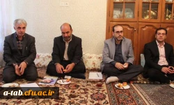 دیدار مسؤولان دانشگاه فرهنگیان اردبیل و بسیج دانشجویی دانشگاه های اردبیل با خانواده ی دانشجومعلّم شهید یعقوب مهدی زاده 2
