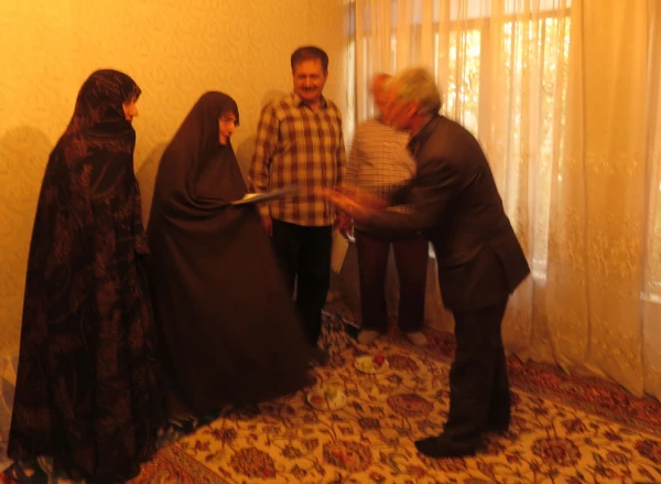 دیدار مسؤولان دانشگاه فرهنگیان اردبیل و بسیج دانشجویی دانشگاه های اردبیل با خانواده ی دانشجومعلّم شهید یعقوب مهدی زاده 6