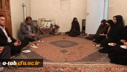 دیدار مسؤولان دانشگاه فرهنگیان اردبیل و بسیج دانشجویی دانشگاه های اردبیل با خانواده ی دانشجومعلّم شهید یعقوب مهدی زاده 8