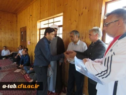 جمعی از اعضای هیأت علمی و غیر هیأت علمی دانشگاه فرهنگیان استان اردبیل در قالب اردوی علمی، فرهنگی به منطقه ی زیبا و توریستی فندقلوی شهرستان نمین عزیمت کردند. 2