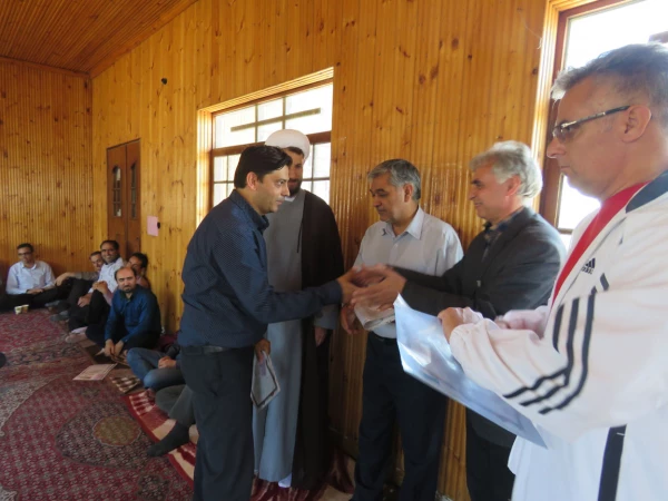 جمعی از اعضای هیأت علمی و غیر هیأت علمی دانشگاه فرهنگیان استان اردبیل در قالب اردوی علمی، فرهنگی به منطقه ی زیبا و توریستی فندقلوی شهرستان نمین عزیمت کردند. 2