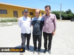 جمعی از اعضای هیأت علمی و غیر هیأت علمی دانشگاه فرهنگیان استان اردبیل در قالب اردوی علمی، فرهنگی به منطقه ی زیبا و توریستی فندقلوی شهرستان نمین عزیمت کردند. 4