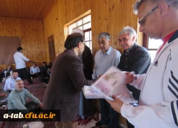 جمعی از اعضای هیأت علمی و غیر هیأت علمی دانشگاه فرهنگیان استان اردبیل در قالب اردوی علمی، فرهنگی به منطقه ی زیبا و توریستی فندقلوی شهرستان نمین عزیمت کردند. 12