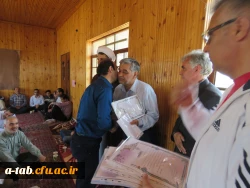 جمعی از اعضای هیأت علمی و غیر هیأت علمی دانشگاه فرهنگیان استان اردبیل در قالب اردوی علمی، فرهنگی به منطقه ی زیبا و توریستی فندقلوی شهرستان نمین عزیمت کردند. 7