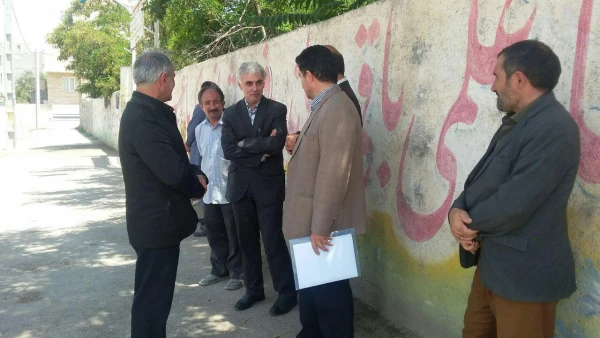 بازدید فرماندار، مدیر اداره ی آموزش و پرورش ناحیه یک ، مدیر کلّ نوسازی مدارس استان و تعدادی از مسؤولان استانی از پردیس علامه طباطبایی اردبیل 2