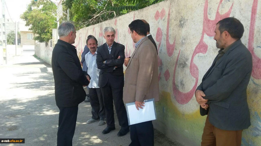 بازدید فرماندار، مدیر اداره ی آموزش و پرورش ناحیه یک ، مدیر کلّ نوسازی مدارس استان و تعدادی از مسؤولان استانی از پردیس علامه طباطبایی اردبیل 2