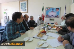 به مناسبت دهه ی کرامت و میلاد باسعادت حضرت معصومه (س):

برگزاری جلسه ی مشترک سرپرست مدیریت امور پردیس های دانشگاه فرهنگیان استان اردبیل با مسؤول ستاد اقامه ی نماز استان 2