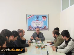 نشست صمیمی سرپرست مدیریت امور پردیس های دانشگاه فرهنگیان استان اردبیل  با نمایندگان کلاس ها 2