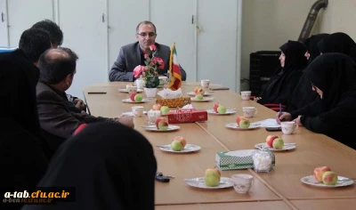 بازدید جناب آقای دکتر عبدی سرپرست محترم امور پردیس های استان اردبیل از پردیس بنت الهدی صدر