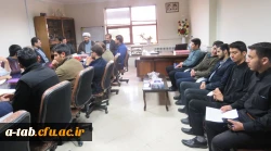 دیدار جمعی از دانشجومعلمان پردیس علامه طباطبایی و کارکنان دانشگاه فرهنگیان اردبیل با رئیس دفاتر نهاد نمایندگی مقام معظم رهبری در دانشگاه های استان اردبیل 5