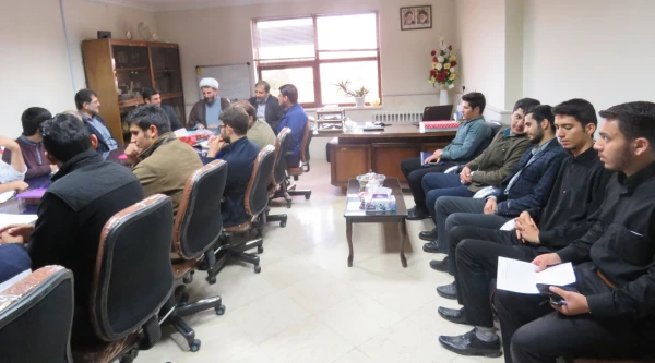 دیدار جمعی از دانشجومعلمان پردیس علامه طباطبایی و کارکنان دانشگاه فرهنگیان اردبیل با رئیس دفاتر نهاد نمایندگی مقام معظم رهبری در دانشگاه های استان اردبیل 5