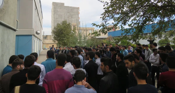 تجمع دانشجومعلمان دانشگاه فرهنگیان اردبیل در اعتراض به سخنان سخیف رییس جمهور آمریکا 10