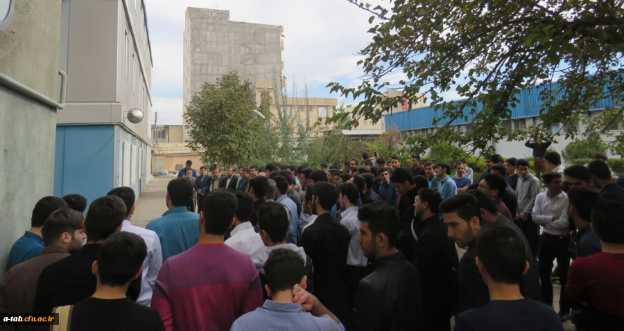 تجمع دانشجومعلمان دانشگاه فرهنگیان اردبیل در اعتراض به سخنان سخیف رییس جمهور آمریکا 10