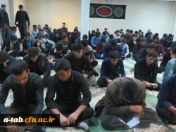 به مناسبت شهادت حضرت امام سجاد (ع) در پردیس علامه طباطبایی برگزار شد:

مراسم پرفیض زیارت عاشورا وعزاداری حضرت امام حسین (ع) و یاران باوفایش 15