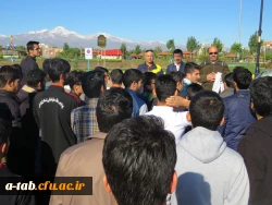 به مناسبت روز تربیت بدنی برگزار شد:

همایش پیاده روی دور دریاپه شورابیل توسط اساتید، کارکنان و دانشجومعلمان دانشگاه فرهنگیان اردبیل، پردیس علامه طباطبایی 3