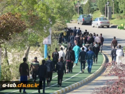 به مناسبت روز تربیت بدنی برگزار شد:

همایش پیاده روی دور دریاپه شورابیل توسط اساتید، کارکنان و دانشجومعلمان دانشگاه فرهنگیان اردبیل، پردیس علامه طباطبایی 7