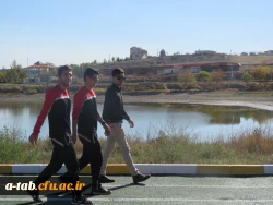 به مناسبت روز تربیت بدنی برگزار شد:

همایش پیاده روی دور دریاپه شورابیل توسط اساتید، کارکنان و دانشجومعلمان دانشگاه فرهنگیان اردبیل، پردیس علامه طباطبایی 5