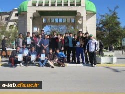 به مناسبت روز تربیت بدنی برگزار شد:

همایش پیاده روی دور دریاپه شورابیل توسط اساتید، کارکنان و دانشجومعلمان دانشگاه فرهنگیان اردبیل، پردیس علامه طباطبایی 9