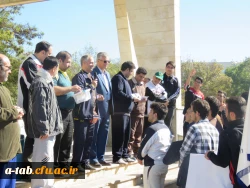 به مناسبت روز تربیت بدنی برگزار شد:

همایش پیاده روی دور دریاپه شورابیل توسط اساتید، کارکنان و دانشجومعلمان دانشگاه فرهنگیان اردبیل، پردیس علامه طباطبایی 12