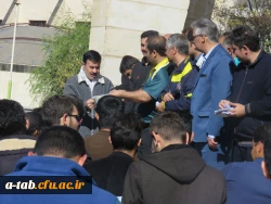 به مناسبت روز تربیت بدنی برگزار شد:

همایش پیاده روی دور دریاپه شورابیل توسط اساتید، کارکنان و دانشجومعلمان دانشگاه فرهنگیان اردبیل، پردیس علامه طباطبایی 13