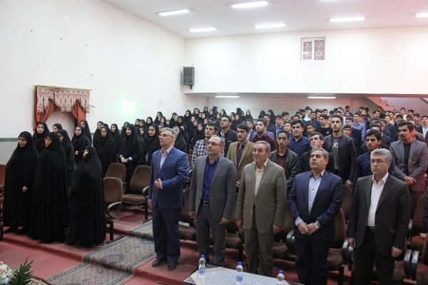 آیین  استقبال از دانشجو معلّمان ورودی 96  در دانشگاه فرهنگیان استان اردبیل 2