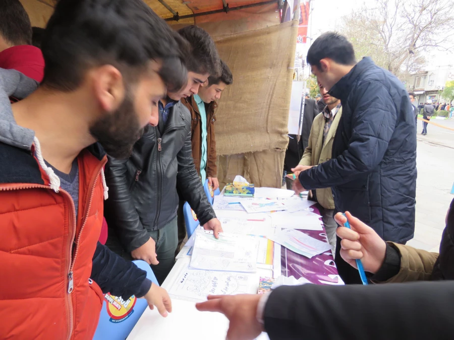 توسط دانشگاه فرهنگیان، پردیس علّامه طباطبایی راه اندازی شد:

غرفه "بسته فرهنگی استکبار ستیزی" در اردبیل 5