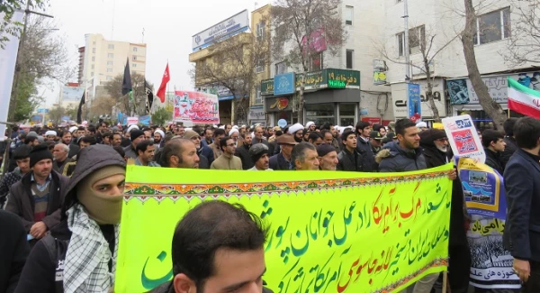 در روز مبارزه با استکبار جهانی صورت گرفت:

حضور پرشور مسؤولین، اساتید، کارکنان و دانشجومعلّمان ولایت­مدار دانشگاه فرهنگیان استان اردبیل در راهپیمایی یوم الله 13 آبان 6
