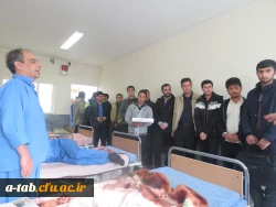 به همت کانون شعر و ادب پردیس علامه طباطبایی: 

بازدید جمعی از دانشجومعلمان بسیجی از ایثارگران مجتمع شهید پاریاب ایثار اردبیل 3