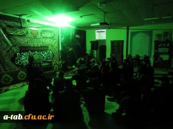 مراسم سوگواری ایام فاطمیه در پردیس علامه طباطبایی دانشگاه فرهنگیان  اردبیل 3