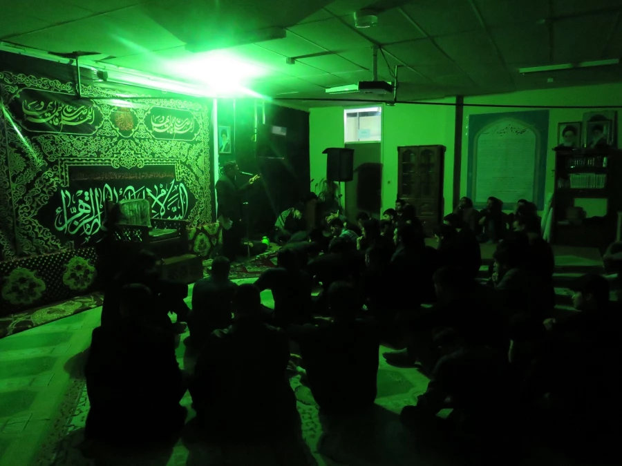 مراسم سوگواری ایام فاطمیه در پردیس علامه طباطبایی دانشگاه فرهنگیان  اردبیل 3