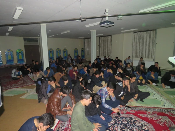 مراسم سوگواری ایام فاطمیه در پردیس علامه طباطبایی دانشگاه فرهنگیان  اردبیل 4