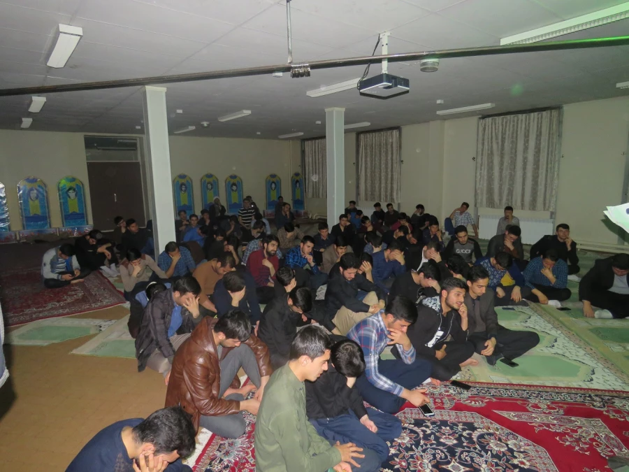 مراسم سوگواری ایام فاطمیه در پردیس علامه طباطبایی دانشگاه فرهنگیان  اردبیل 4