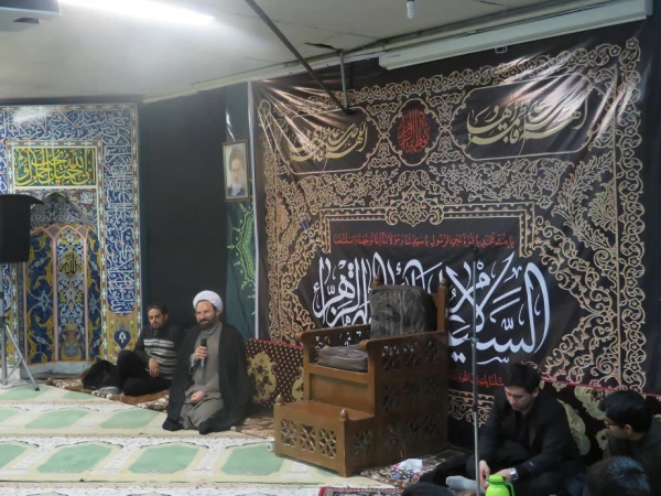 مراسم سوگواری ایام فاطمیه در پردیس علامه طباطبایی دانشگاه فرهنگیان  اردبیل 5