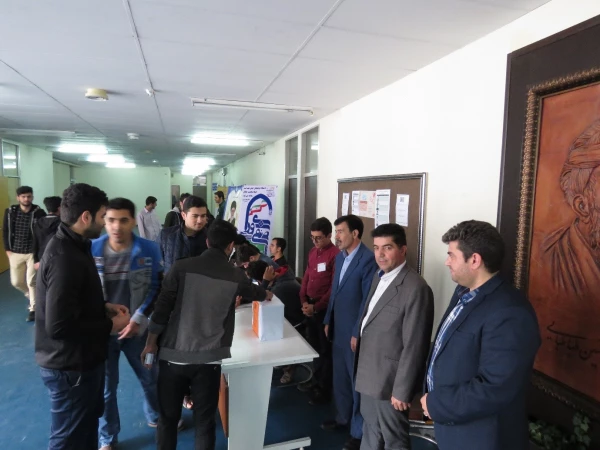 انتخابات شورای صنفی-رفاهی دانشجومعلمان در پردیس علامه طباطبایی ار دبیل برگزار شد. 4