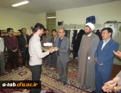 به مناسبت هفته سراهای دانشجویی  صورت گرفت.

دیدار صمیمی نماینده  نهاد  مقام معظم رهبری  و سرپرست مدیریت امور پردیس های استانی از  سراهای دانشجویی پردیس علامه طباطبایی اردبیل
 3