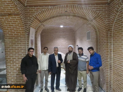 بازدید دانشجومعلمان پردیس علامه طباطبایی اردبیل از موزه باستانشناسی اردبیل