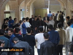 بازدید دانشجومعلمان پردیس علامه طباطبایی اردبیل از موزه باستانشناسی اردبیل 3