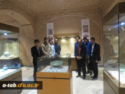 بازدید دانشجومعلمان پردیس علامه طباطبایی اردبیل از موزه باستانشناسی اردبیل 4