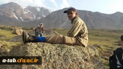صعود کوهنوردان دانشگاه فرهنگیان  اردبیل به قلۀ سبلان 3