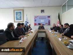 نشست صمیمی مدیریت دانشگاه فرهنگیان با مدیر ستاد اقامه نماز استان اردبیل 3