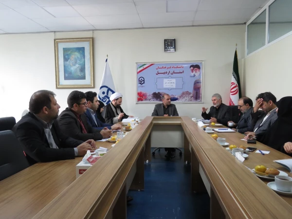 نشست صمیمی مدیریت دانشگاه فرهنگیان با مدیر ستاد اقامه نماز استان اردبیل 3