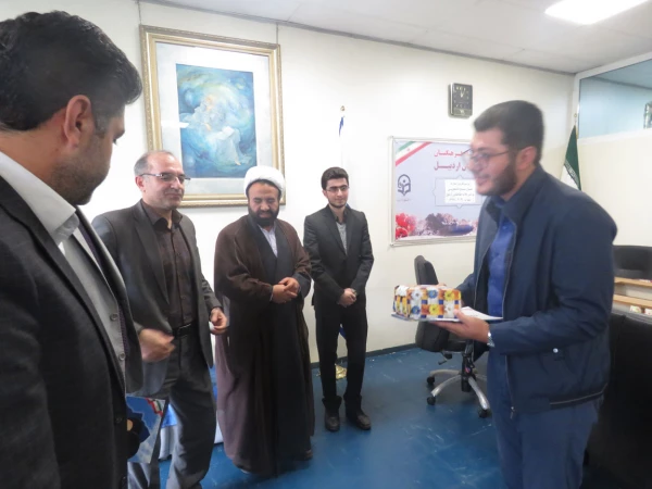 معرفی مسئول جدید بسیج دانشجویی پردیس علامه طباطبایی اردبیل 3