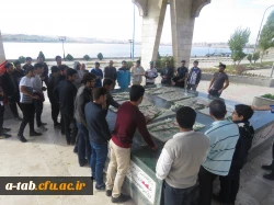 برگزاری همایش پیاده روی دور دریاچه شورابیل تحت عنوان : یادواره شهدای مدافعان حرم استان اردبیل 3