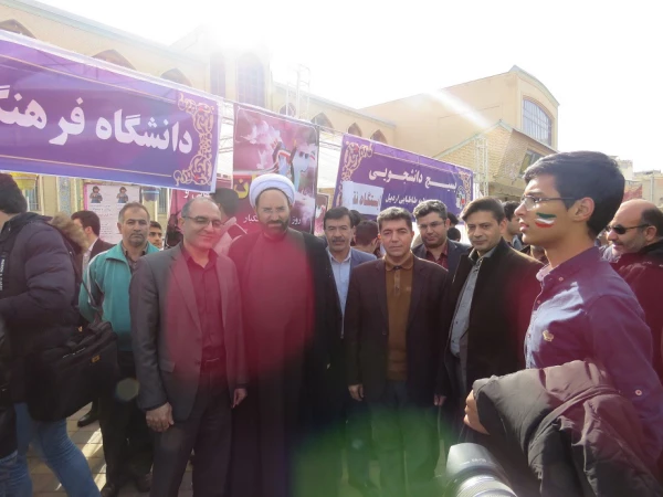 شرکت با شکوه اساتید، کارکنان و دانشجومعلمان دانشگاه فرهنگیان اردبیل در راهپیمایی 13 آبان 3